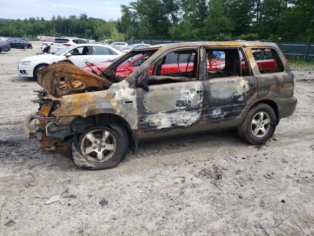 HONDA PILOT EXL 2008 with VIN 5FNYF18518B035182 - Photo from auction
