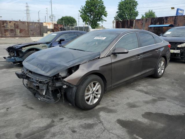 HYUNDAI SONATA SE 2015 with VIN 5NPE24AF3FH191645 - Photo from auction