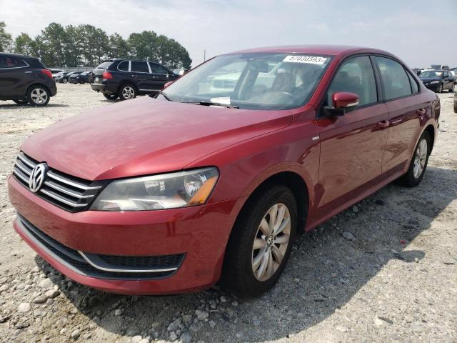 VOLKSWAGEN PASSAT S 2015 with VIN 1VWAT7A31FC054151 - Photo from auction