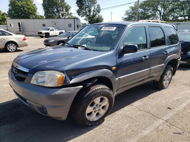 MAZDA TRIBUTE LX 2001 with VIN 4F2YU09101KM56427 - Photo from auction