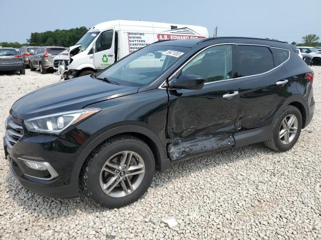 HYUNDAI SANTA FE S 2017 with VIN 5NMZU3LB0HH032792 - Photo from auction