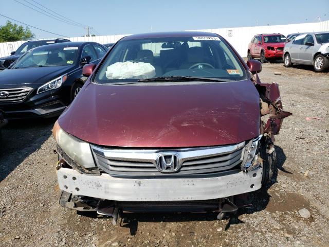 Photo 5 from auction – 2012 HONDA CIVIC LX with VIN 19XFB2F50CE320076