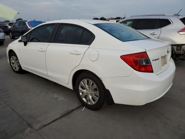 Photo 2 from auction – 2012 HONDA CIVIC LX with VIN 2HGFB2F53CH592112