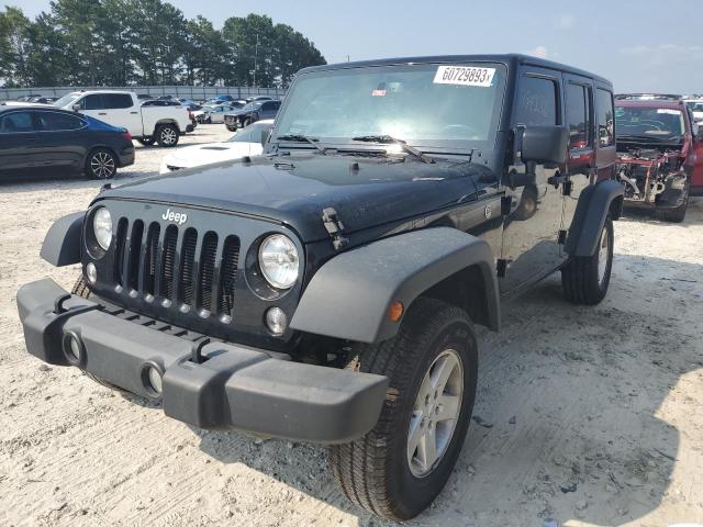 JEEP WRANGLER U 2017 with VIN 1C4BJWDG1HL734236 - Photo from auction