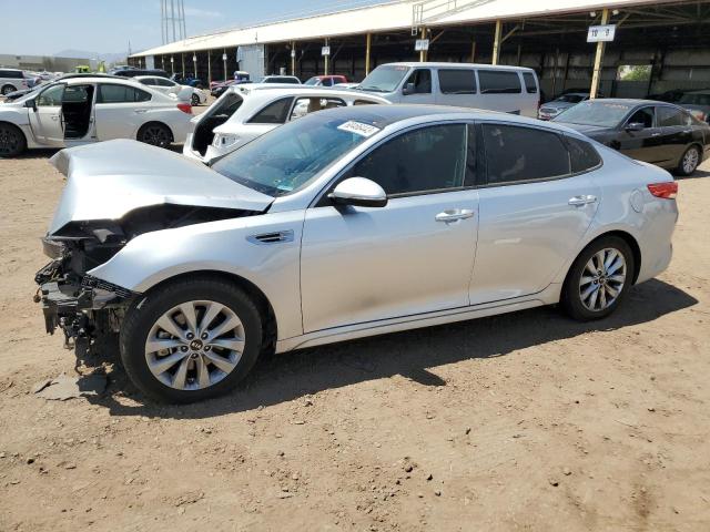 KIA OPTIMA EX 2018 with VIN 5XXGU4L37JG203936 - Photo from auction