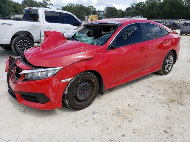 HONDA CIVIC LX 2018 with VIN 2HGFC2F50JH595334 - Photo from auction