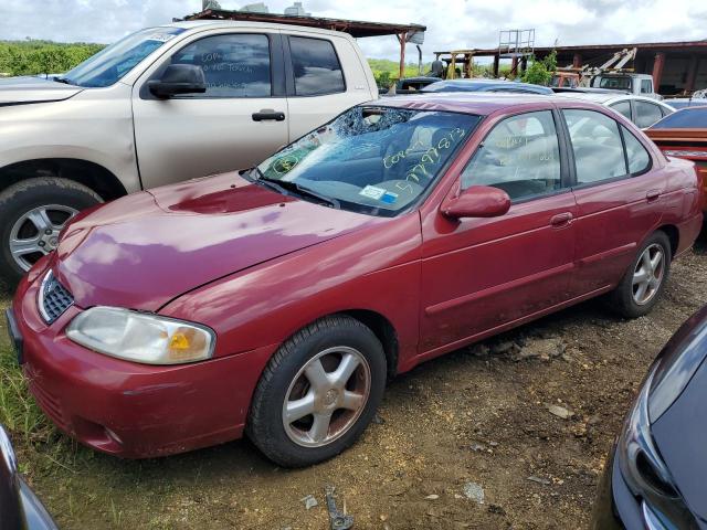 NISSAN SENTRA SE 2000 with VIN 3N1BB51D4YL102372 - Photo from auction
