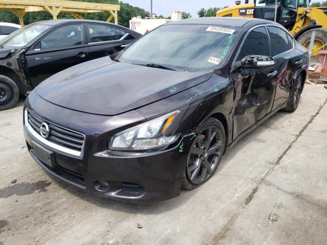 NISSAN MAXIMA S 2014 with VIN 1N4AA5AP0EC471037 - Photo from auction