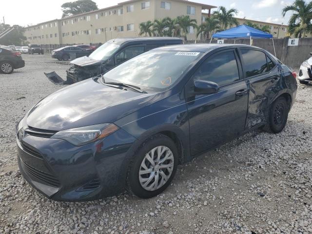 TOYOTA COROLLA L 2018 with VIN 5YFBURHE7JP774402 - Photo from auction