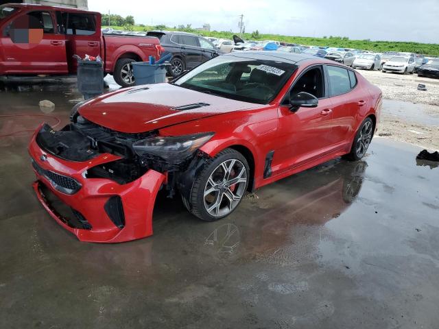 KIA STINGER GT 2018 with VIN KNAE55LC1J6033207 - Photo from auction