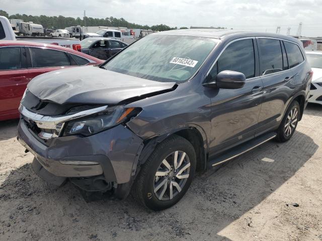 HONDA PILOT EXL 2022 with VIN 5FNYF5H52NB010715 - Photo from auction