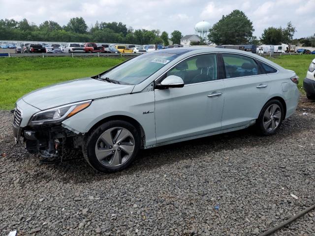 HYUNDAI SONATA HYB 2016 with VIN KMHE34L19GA027643 - Photo from auction