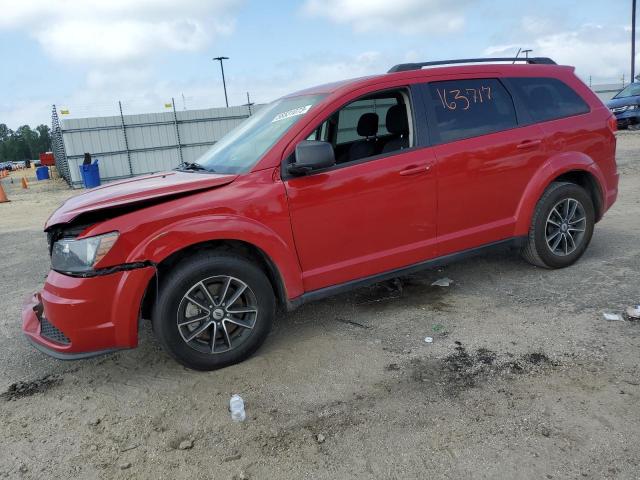 DODGE JOURNEY SE 2018 with VIN 3C4PDCAB6JT236449 - Photo from auction