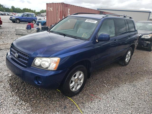 TOYOTA HIGHLANDER 2003 with VIN JTEGF21AX30097482 - Photo from auction
