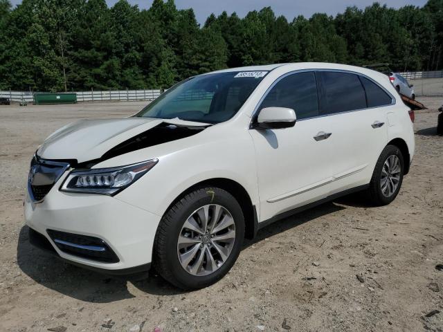 ACURA MDX TECHNO 2015 con VIN 5FRYD4H49FB011464 - Foto de la subasta