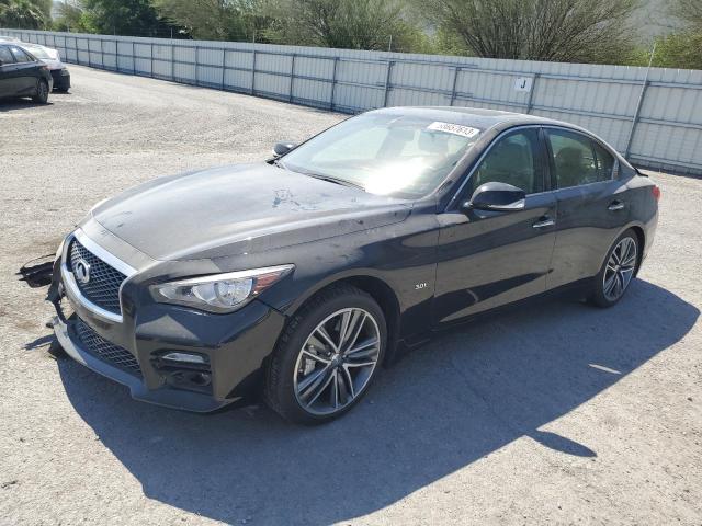 INFINITI Q50 PREMIU 2017 with VIN JN1EV7AR4HM839458 - Photo from auction