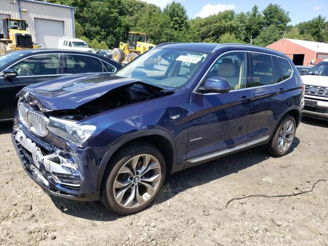 BMW X3 XDRIVE2 2017 with VIN 5UXWX9C34H0W76977 - Photo from auction