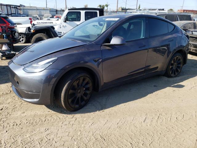 TESLA MODEL Y 2021 with VIN 5YJYGDEE1MF278679 - Photo from auction