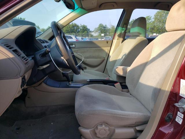 Photo 7 from auction – 2002 HONDA CIVIC EX with VIN 2HGES26752H505581
