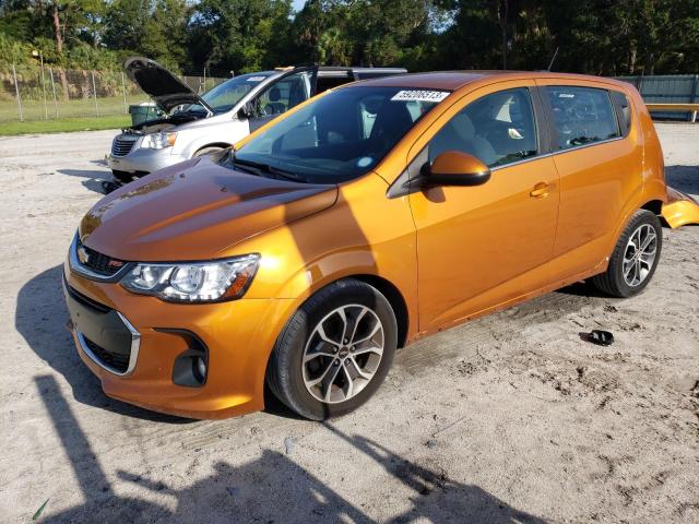 Photo 1 from auction – 2017 CHEVROLET SONIC LT with VIN 1G1JD6SG3H4122855