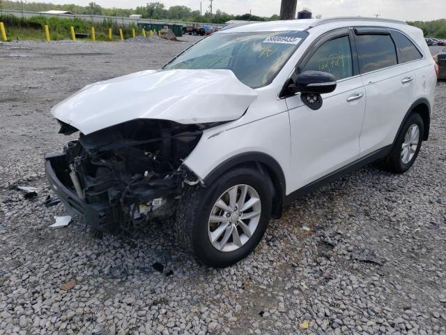 KIA SORENTO LX 2018 with VIN 5XYPG4A33JG416985 - Photo from auction