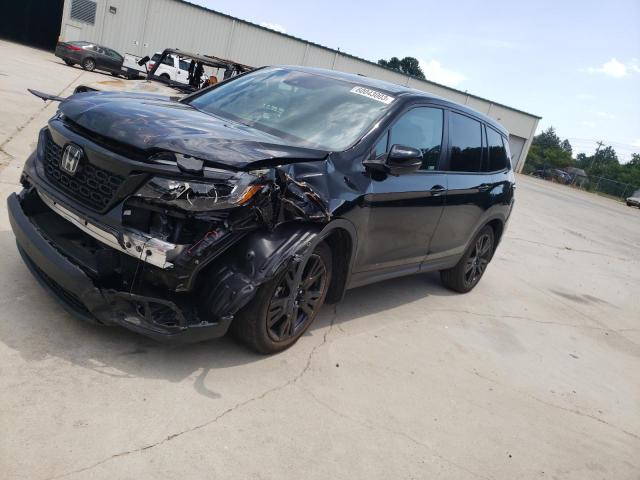 HONDA PASSPORT E 2021 with VIN 5FNYF7H59MB013136 - Photo from auction