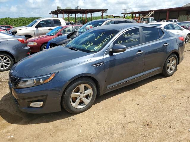 KIA OPTIMA LX 2015 with VIN KNAGM4A74F5568282 - Photo from auction