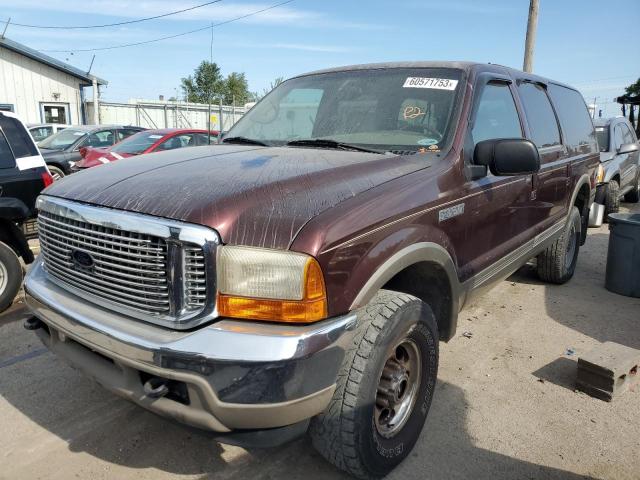 FORD EXCURSION 2000 with VIN 1FMNU43S7YEA40603 - Photo from auction