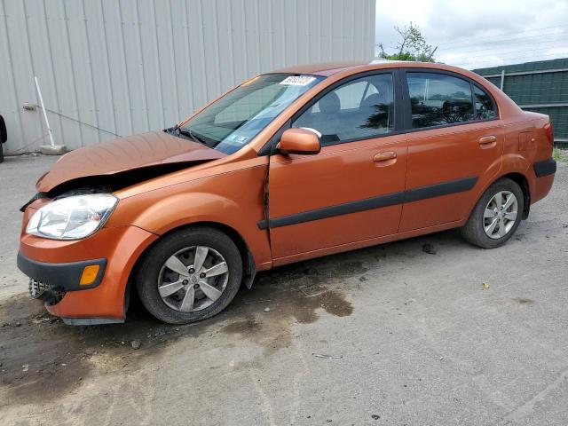 KIA RIO BASE 2009 with VIN KNADE223996546860 - Photo from auction