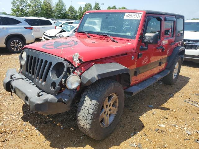 JEEP WRANGLER U 2012 with VIN 1C4BJWDG6CL224232 - Photo from auction