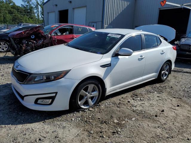 KIA OPTIMA LX 2014 with VIN 5XXGM4A71EG275260 - Photo from auction
