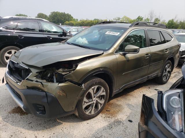 SUBARU OUTBACK LI 2021 with VIN 4S4BTAMC2M3108601 - Photo from auction