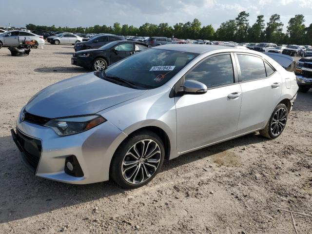 TOYOTA COROLLA L 2014 with VIN 5YFBURHEXEP163804 - Photo from auction