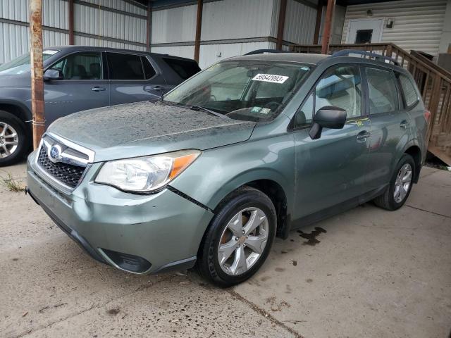 SUBARU FORESTER 2 2015 with VIN JF2SJABC9FH424906 - Photo from auction