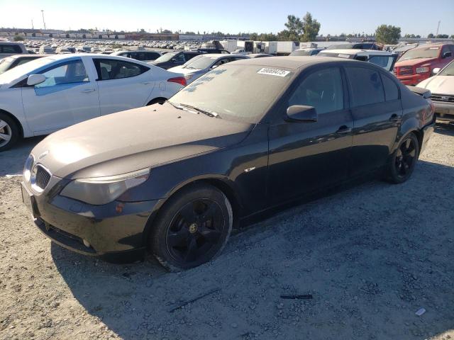 BMW 545 I 2005 with VIN WBANB33545CN64021 - Photo from auction