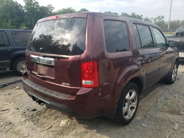 Photo 3 from auction – 2012 HONDA PILOT EXL with VIN 5FNYF4H67CB032130