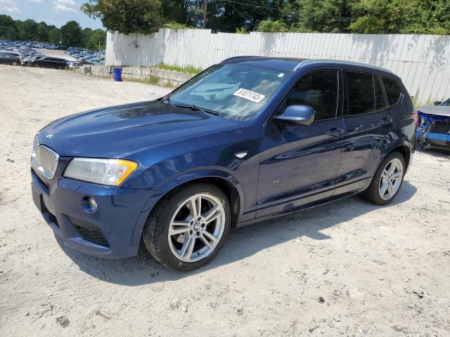 BMW X3 XDRIVE3 2014 with VIN 5UXWX7C52E0E79651 - Photo from auction