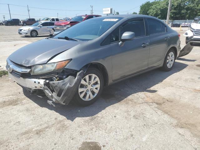 HONDA CIVIC LX 2012 с VIN 2HGFB2F55CH537709 - Снимка от търг