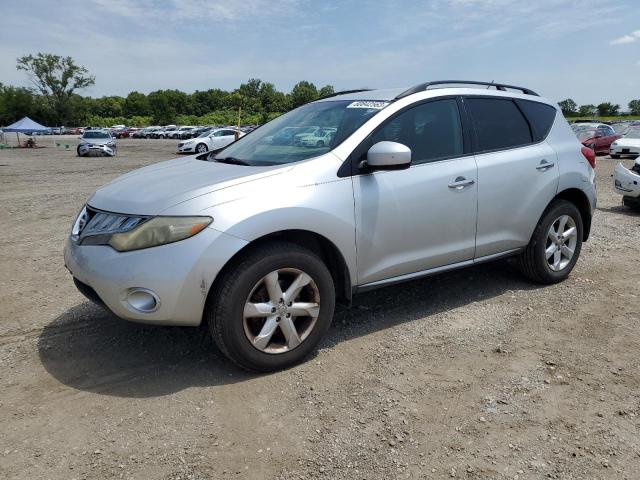NISSAN MURANO S 2009 with VIN JN8AZ18W69W148807 - Photo from auction