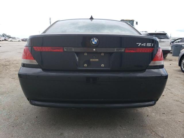 Photo 6 from auction – 2004 BMW 745 I with VIN WBAGL635X4DP73554