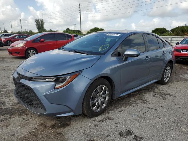 Photo 1 from auction – 2021 TOYOTA COROLLA LE with VIN JTDEPMAE1MJ157930