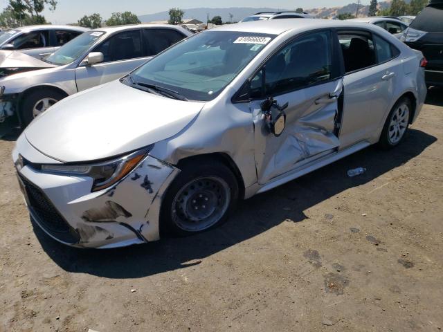TOYOTA COROLLA LE 2021 with VIN 5YFEPMAE2MP211764 - Photo from auction