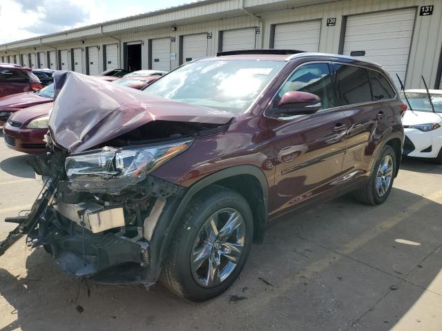 TOYOTA HIGHLANDER 2017 with VIN 5TDDZRFH2HS377494 - Photo from auction