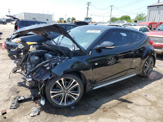 HYUNDAI VELOSTER T 2016 with VIN KMHTC6AE3GU253300 - Photo from auction