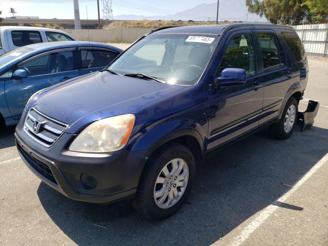 HONDA CR-V EX 2005 with VIN JHLRD788X5C035393 - Photo from auction