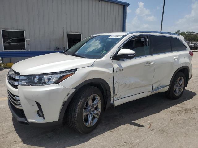 TOYOTA HIGHLANDER 2018 with VIN 5TDDGRFH2JS048841 - Photo from auction