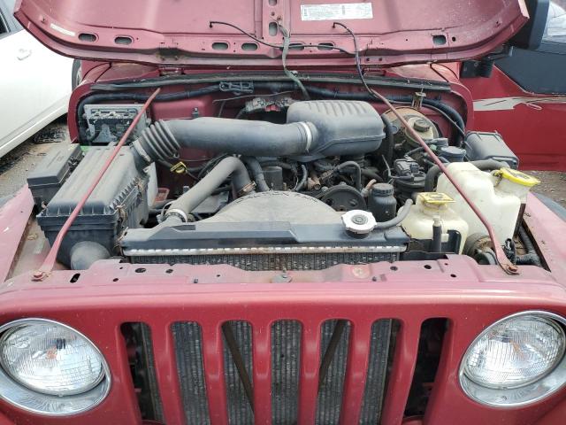 Photo 11 from auction – 1999 JEEP WRANGLER / with VIN 1J4FY29P5XP491580