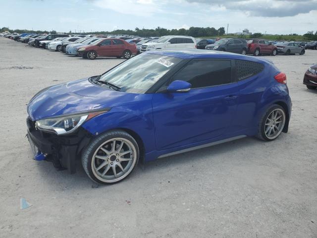 HYUNDAI VELOSTER T 2013 with VIN KMHTC6AE7DU097032 - Photo from auction