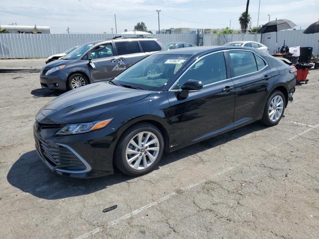 TOYOTA CAMRY LE 2023 with VIN 4T1C11AK2PU759635 - Photo from auction