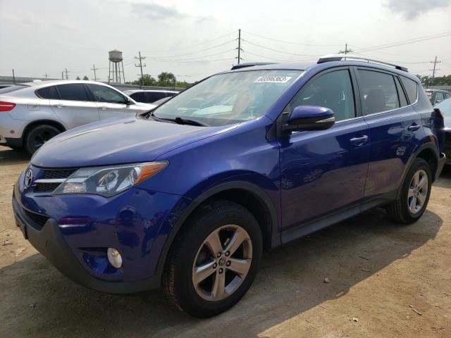 TOYOTA RAV4 XLE 2015 with VIN 2T3RFREV4FW362433 - Photo from auction